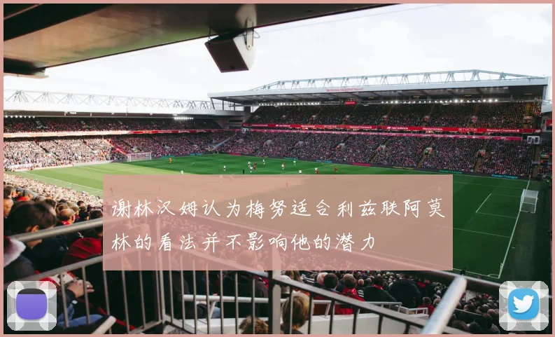 谢林汉姆认为梅努适合利兹联阿莫林的看法并不影响他的潜力